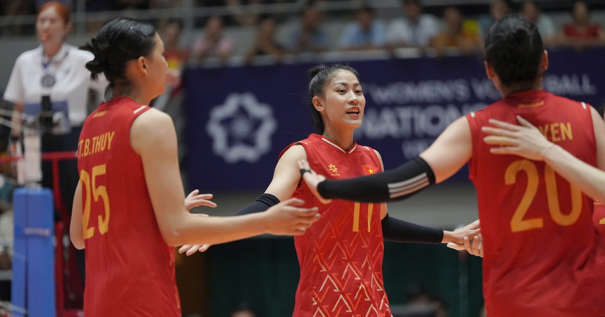 Bảng xếp hạng giải bóng chuyền AVC Nations Cup mới nhất: Chủ nhà độc chiếm ngôi đầu