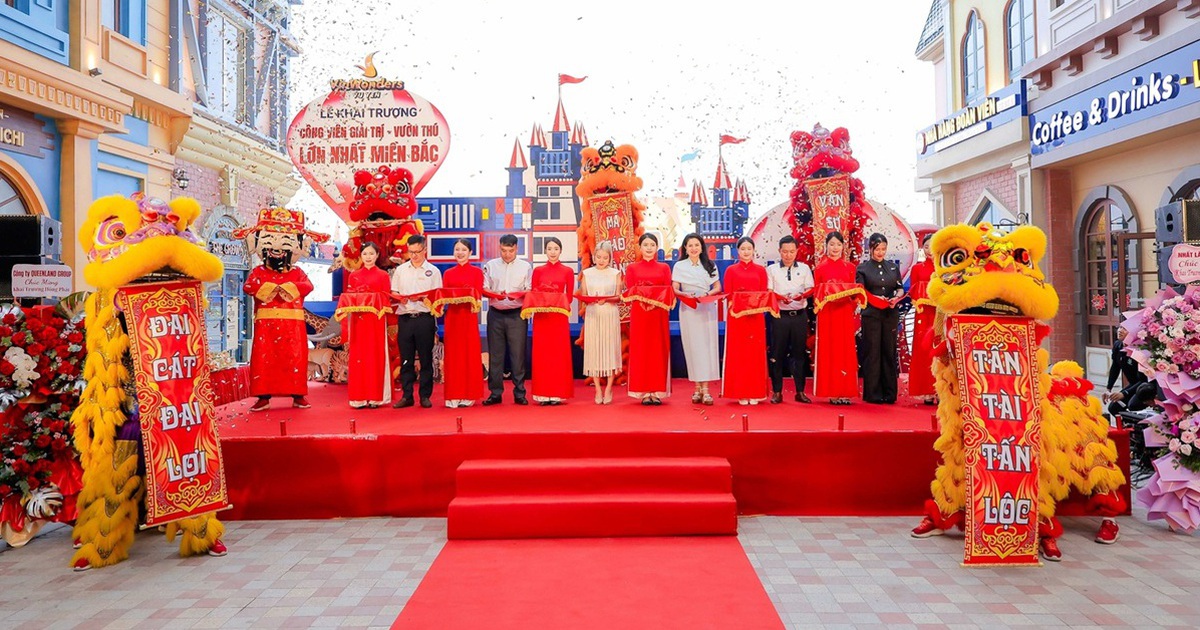 VinWonders Vũ Yên, tâm điểm vui chơi giải trí và vườn thú lớn bậc nhất miền Bắc