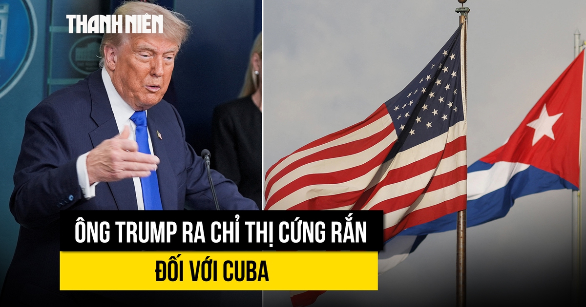 Ông Trump ra chỉ thị áp chính sách cứng rắn đối với Cuba