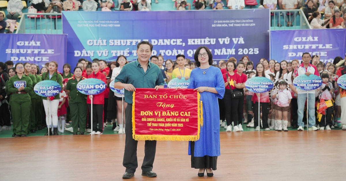 1.000 VĐV tranh tài hấp dẫn tại giải khiêu vũ, dân vũ thể thao toàn quốc