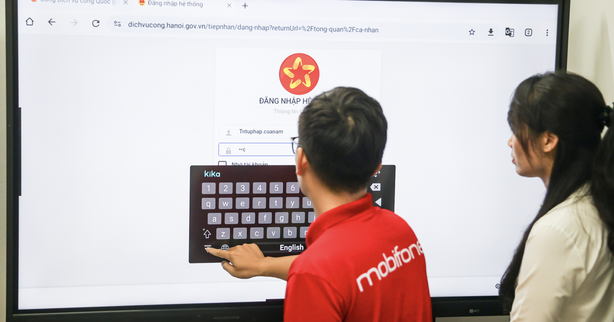 MobiFone triển khai hệ thống giải quyết thủ tục mô hình chính quyền địa phương 2 cấp