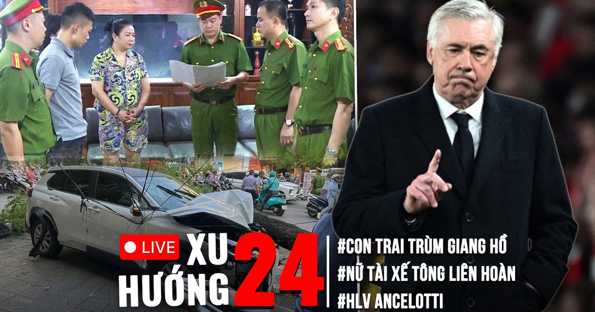 Xu Hướng 24: Bắt con trai trùm giang hồ Thanh Hóa | Kết quả nồng độ cồn nữ tài xế tông 12 xe