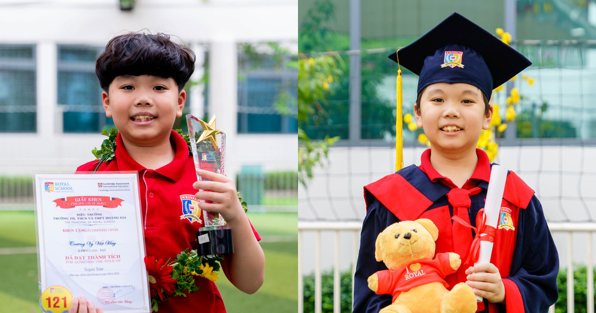 Kết quả Cambridge Checkpoint ấn tượng của Royal School: Điểm tuyệt đối, vượt trung bình quốc tế
