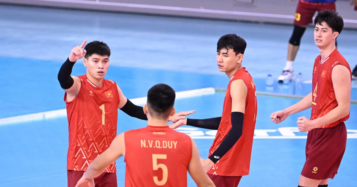 Nguyễn Ngọc Thuân tỏa sáng, đội tuyển Việt Nam có chiến thắng đầu tiên ở SEA V.League