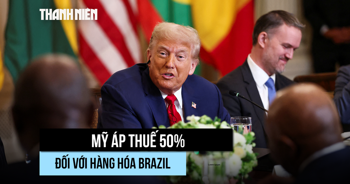 Brazil nhận đòn thuế nặng từ ông Trump