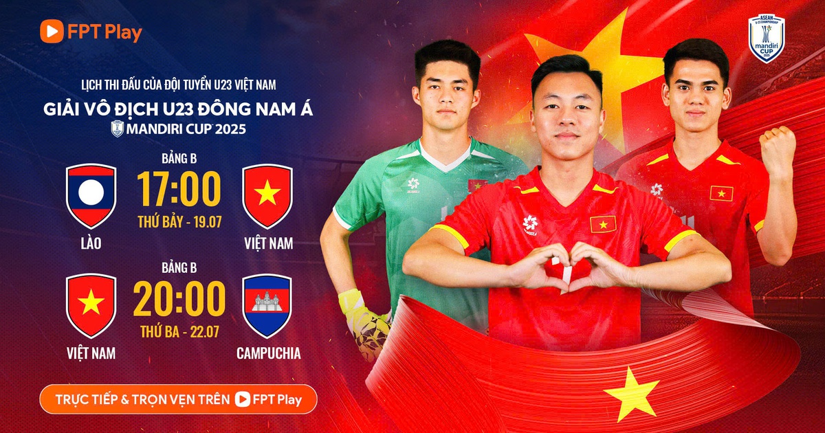 Xem trực tiếp giải U.23 Đông Nam Á ở đâu, khung giờ nào: Ai sở hữu độc quyền?