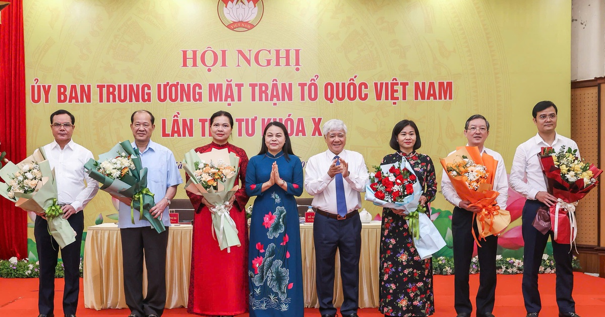Bổ sung 6 phó chủ tịch Ủy ban T.Ư Mặt trận Tổ quốc Việt Nam