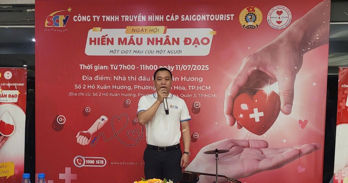 Ngày hội hiến máu nhân đạo SCTV 2025: Hàng ngàn đơn vị máu trao hy vọng sống