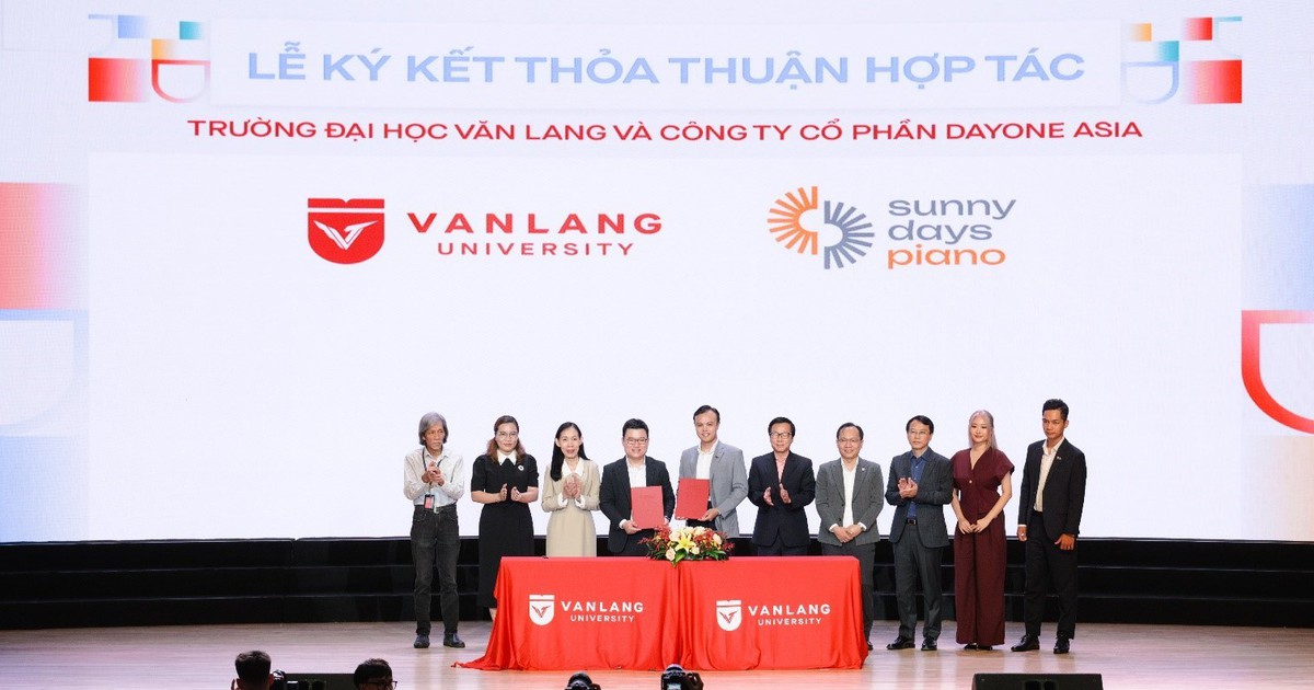 Sunny Days Piano ký kết hợp tác chiến lược với Đại học Văn Lang