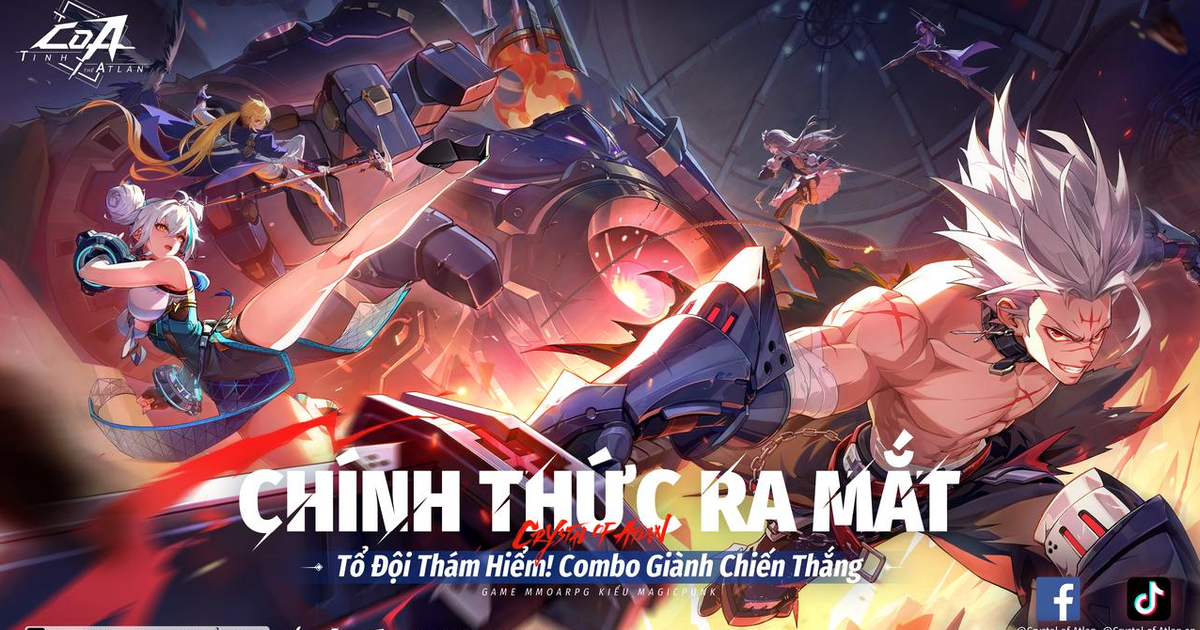 Crystal of Atlan: Tinh Thể Atlan - MMO Magicpunk độc lạ phát hành tại thị trường VN