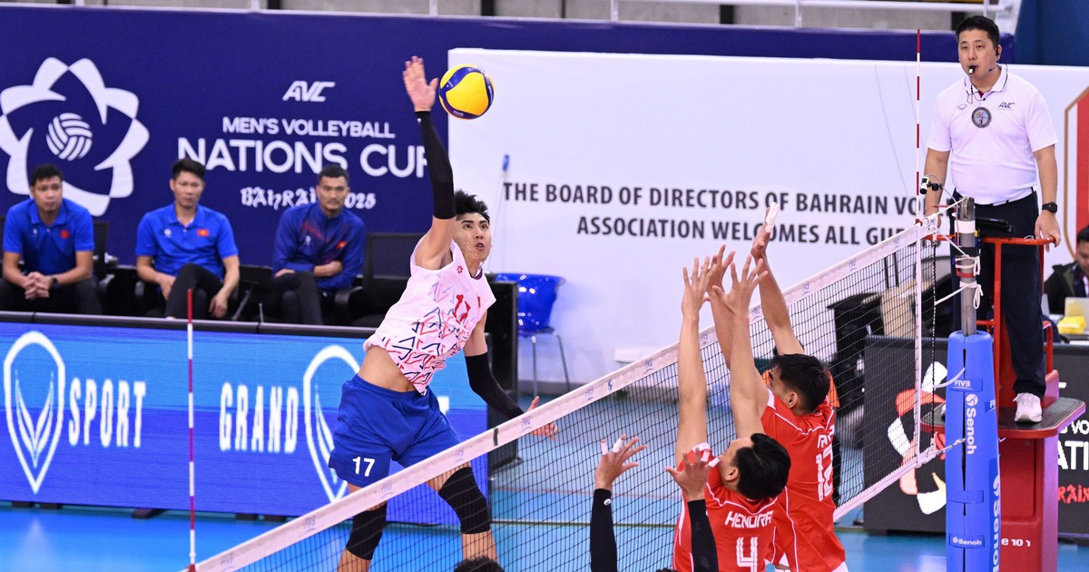 Nóng: Hạ Thái Lan, đội tuyển Việt Nam tạo cú sốc lớn ở giải bóng chuyền SEA V.League
