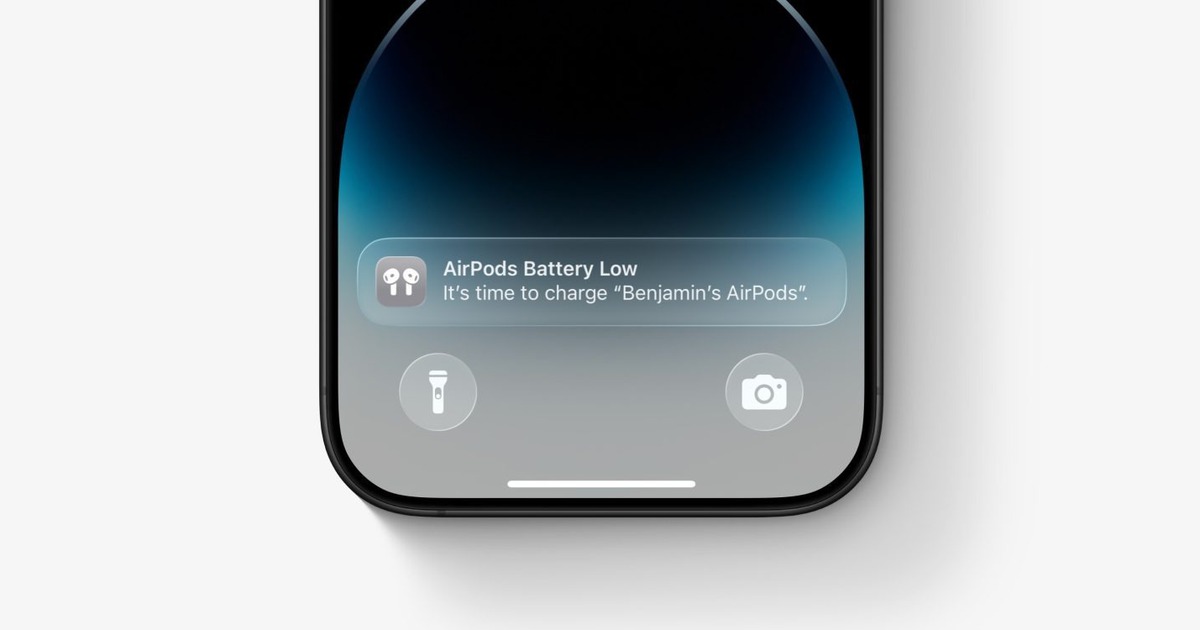 iOS 26 xóa bỏ nỗi lo hết pin của tai nghe AirPods