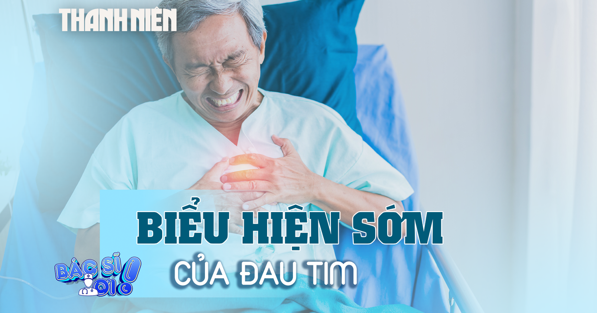 Những triệu chứng là biểu hiện sớm của đau tim