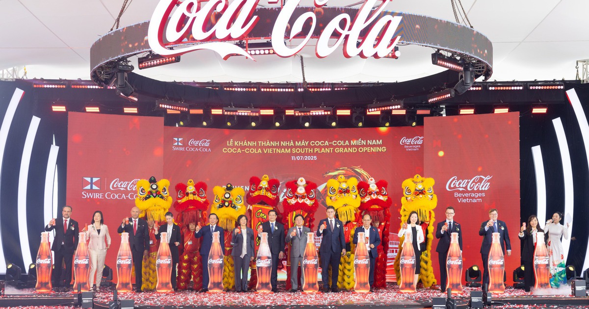 Coca-Cola Việt Nam khánh thành nhà máy 136 triệu USD tại Tây Ninh
