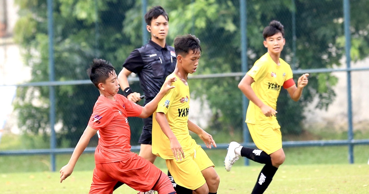 Chung kết U.13 toàn quốc Yamaha Cup 2025: SLNA và Nam Định tranh ngôi vương