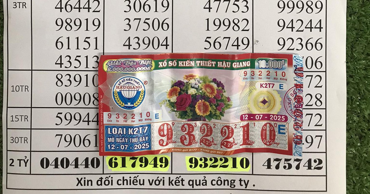 Xổ số miền Nam 12.7: Tr&uacute;ng độc đắc, n&ocirc;ng d&acirc;n Đồng Th&aacute;p nhận tiền mặt &#039;đổi đời&#039;