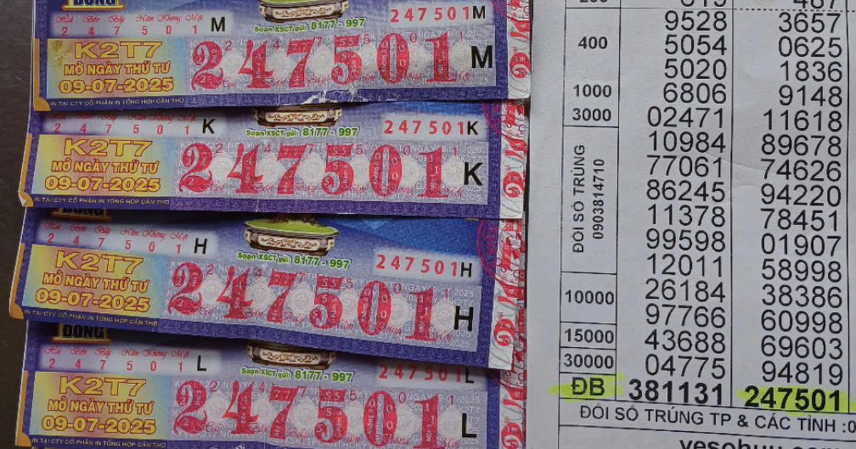 Tr&uacute;ng độc đắc 10 tỉ sau 3 ng&agrave;y mới biết, người phụ nữ ở TP.HCM tặng đại l&yacute; tiền