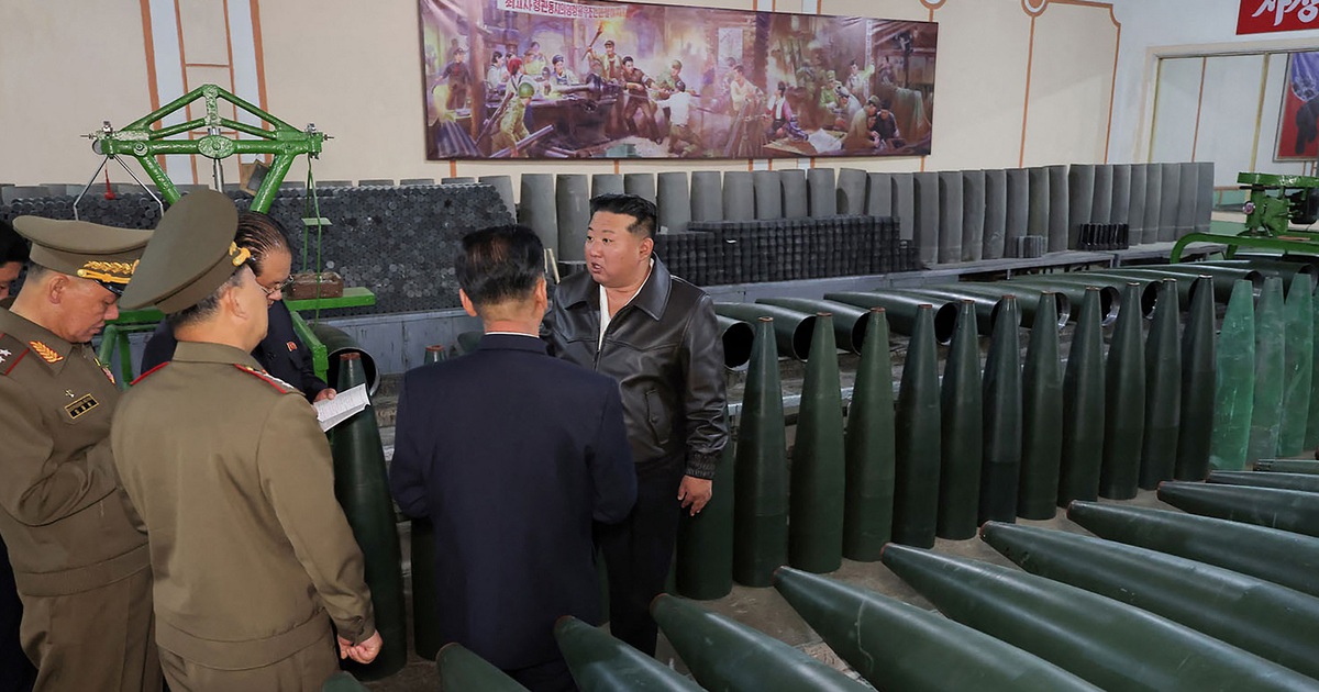 T&igrave;nh b&aacute;o H&agrave;n Quốc ước t&iacute;nh số đạn ph&aacute;o Triều Ti&ecirc;n đ&atilde; gửi cho Nga