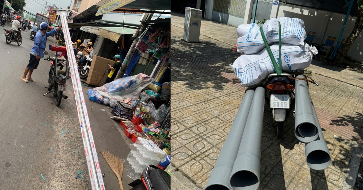 CSGT TP.HCM phạt h&agrave;ng loạt &#039;xe tử thần&#039; chở h&agrave;ng cồng kềnh tung ho&agrave;nh đường phố