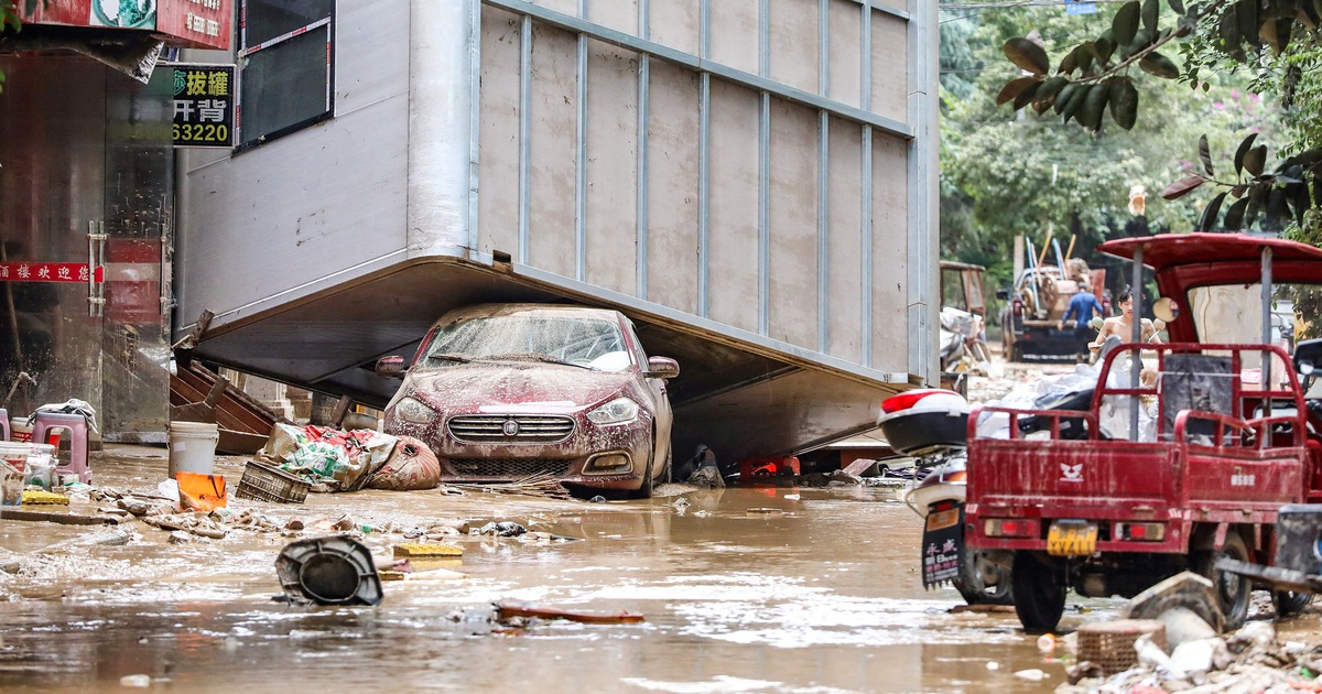 Thi&ecirc;n tai ở Trung Quốc g&acirc;y thiệt hại hơn 7,5 tỉ USD trong 6 th&aacute;ng