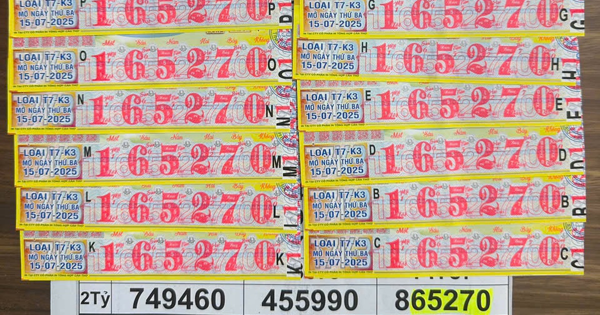 Anh phụ hồ tr&uacute;ng 14 tờ v&eacute; số: Nghỉ việc về qu&ecirc;, mua đất x&acirc;y nh&agrave;