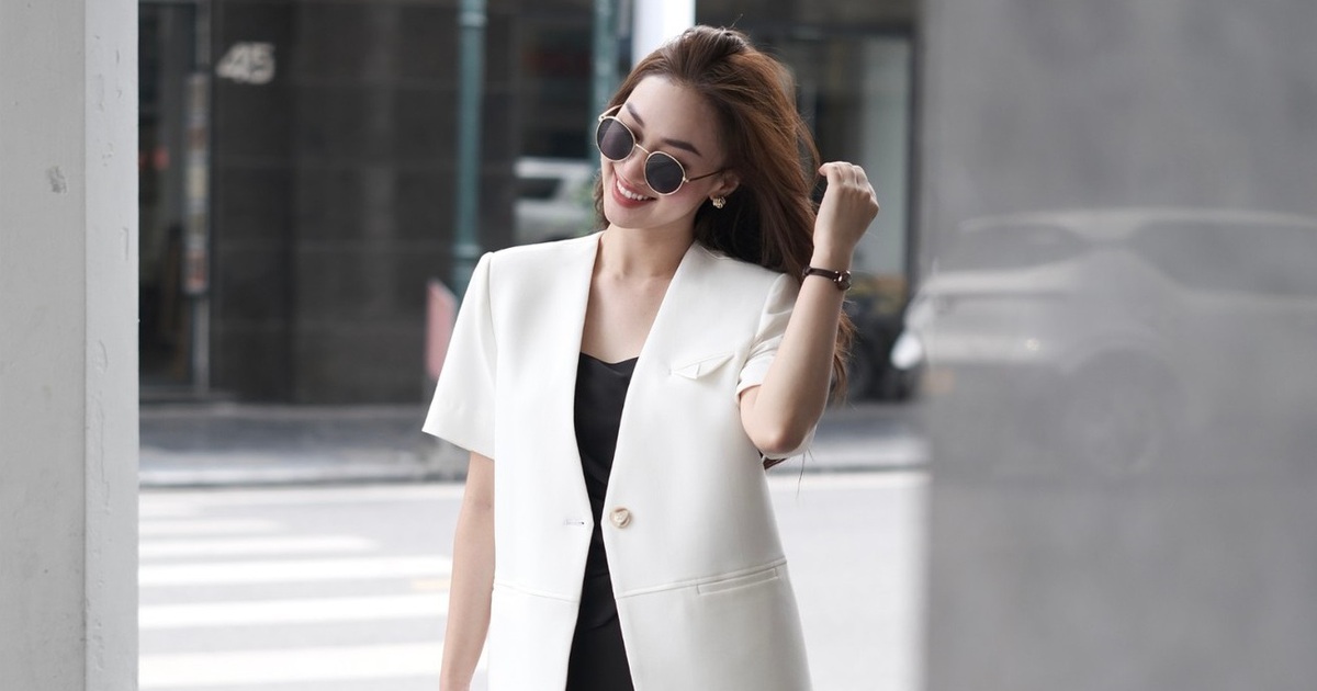 Thời trang công sở mùa hè - tối giản nhưng không nhạt nhòa