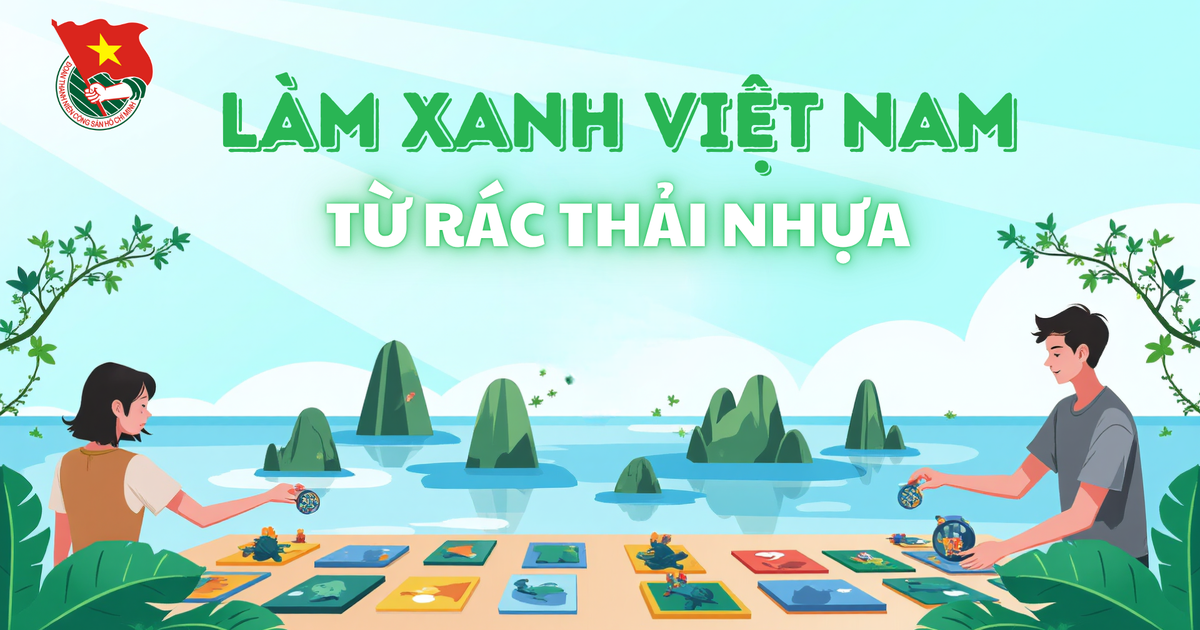 Cùng sống xanh số 116: Biến rác thải nhựa thành sản phẩm lưu niệm tinh xảo