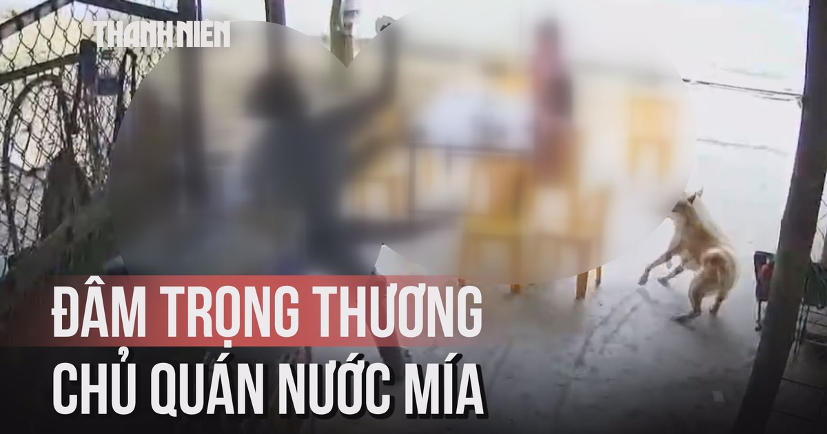 Đang nằm võng chủ quán nước mía bị đâm trọng thương