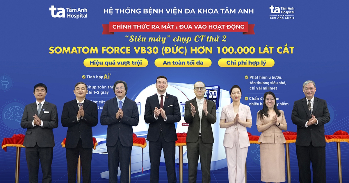 Bệnh viện Tâm Anh vận hành ‘siêu máy CT’ chào đón ‘siêu đô thị’ TP.HCM