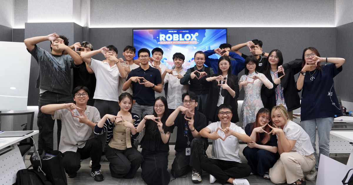 Học sinh phổ thông phát triển dự án game trên nền tảng Roblox