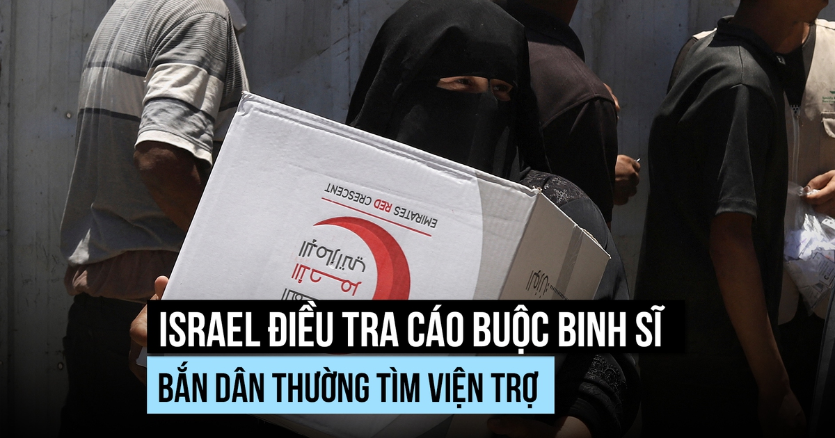 Rộ cáo buộc binh sĩ bắn dân thường tìm viện trợ, Israel điều tra