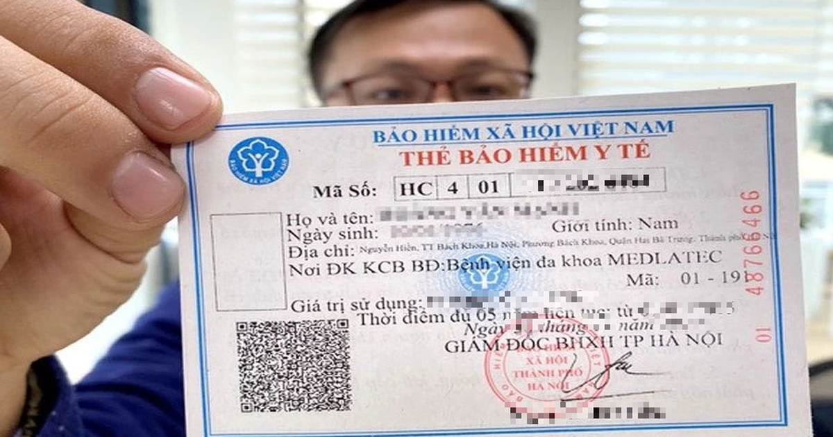 Thẻ bảo hiểm y tế chưa điều chỉnh thông tin có còn hiệu lực sau 1.7?