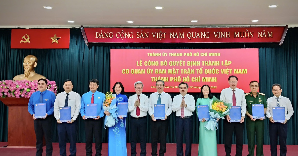 TP.HCM công bố nhân sự mới của MTTQ và 5 tổ chức chính trị - xã hội