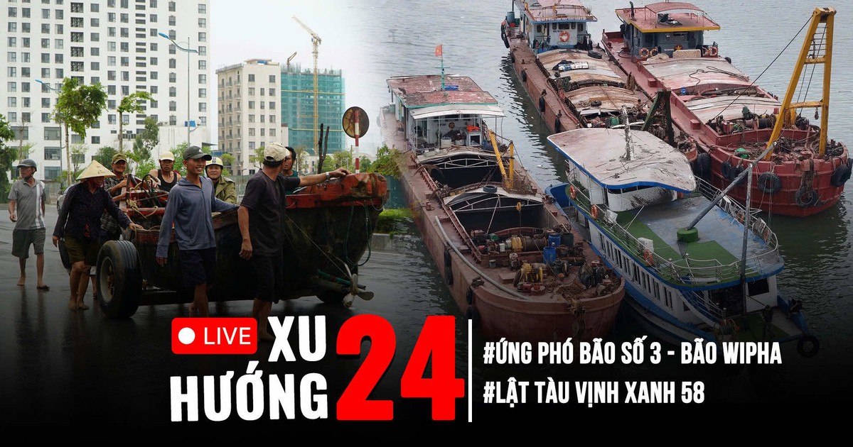 Xu Hướng 24: Tạm dừng tìm kiếm nạn nhân vụ lật tàu ở Hạ Long | Miền Bắc tất bật chống bão số 3