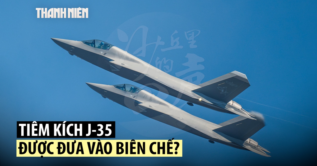 Chiến đấu cơ J-35 đã gia nhập phi đội của tàu sân bay Trung Quốc? Chiến đấu cơ J-35 đã gia nhập phi đội của tàu sân bay Trung Quốc?