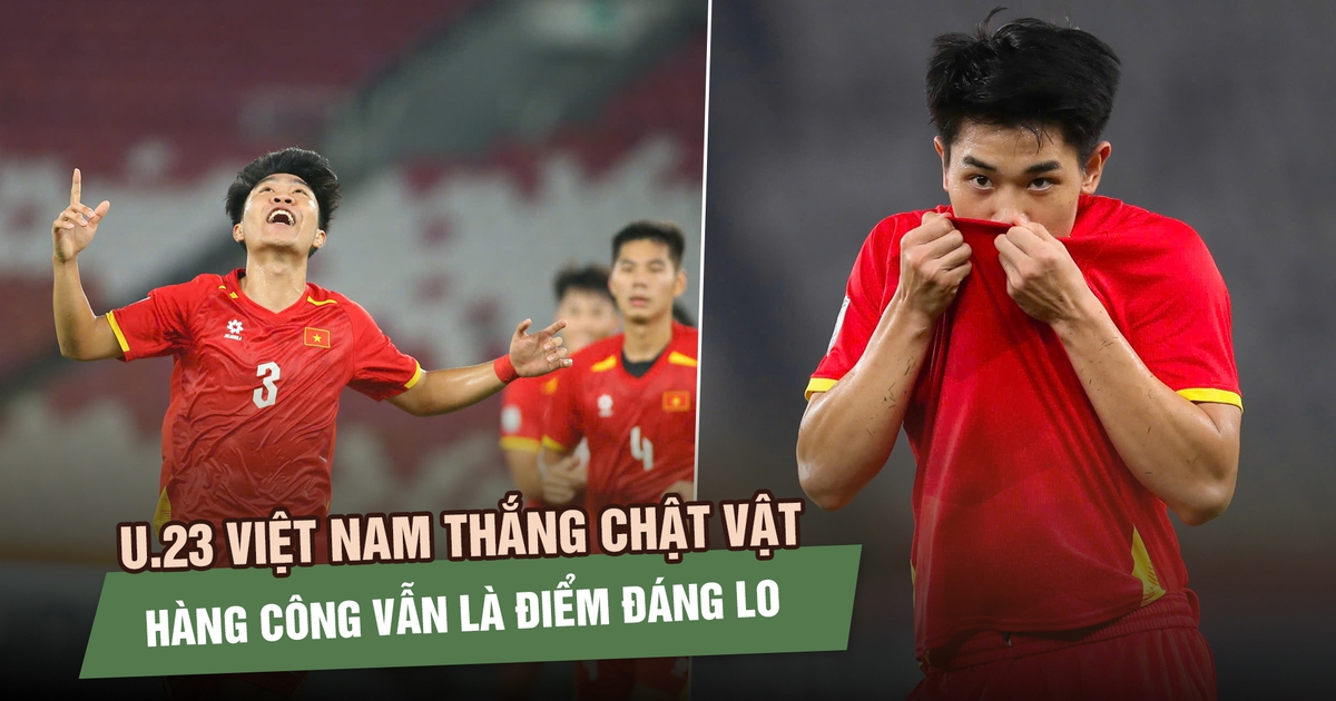 Thắng chật vật U.23 Campuchia, người hâm mộ lo cho thầy trò HLV Kim Sang-sik