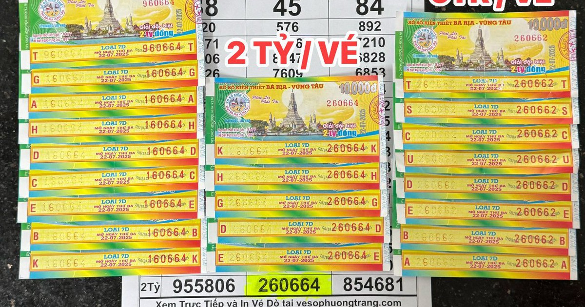 Đại l&yacute; TP.HCM đổi thưởng 22 tờ: C&oacute; người tr&uacute;ng độc đắc 10 tỉ