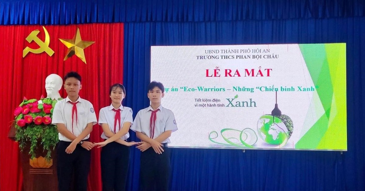 Những chiến binh xanh Eco Warriors ở trường t&ocirc;i