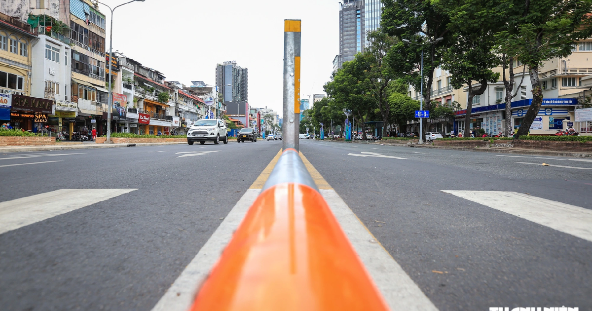 CSGT TP.HCM cấm xe l&agrave;n &ocirc; t&ocirc; đường L&ecirc; Lợi 6 ng&agrave;y kể từ h&ocirc;m nay