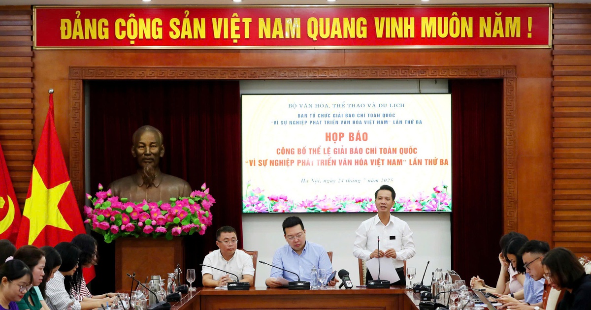 Nét mới của giải báo chí 'Vì sự nghiệp phát triển văn hóa Việt Nam'