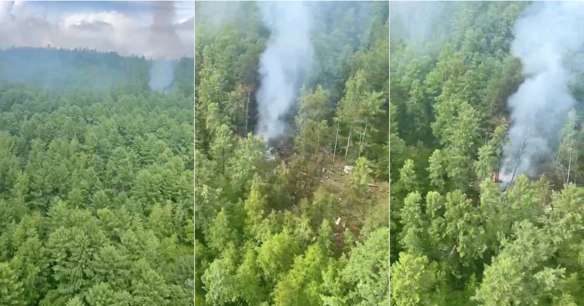 M&aacute;y bay chở 49 người của Nga rơi giữa rừng, kh&ocirc;ng thấy ai sống s&oacute;t