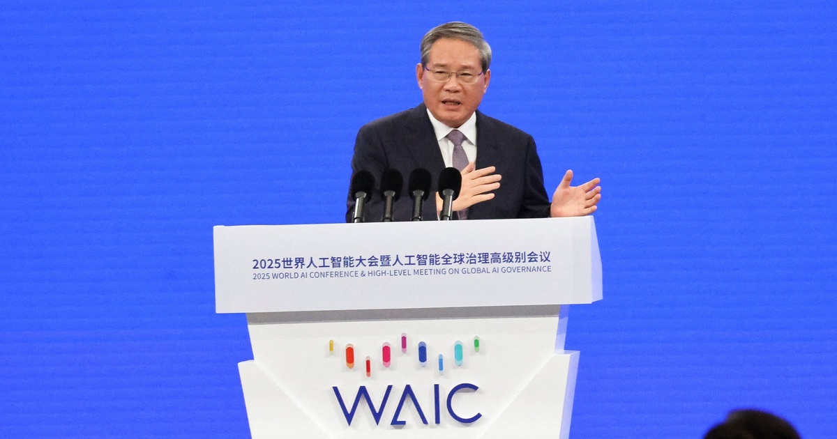 Thủ tướng Trung Quốc k&ecirc;u gọi sớm h&igrave;nh th&agrave;nh khu&ocirc;n khổ quản trị AI to&agrave;n cầu