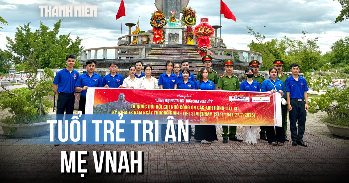 Khi người trẻ viết tiếp công tác đền ơn đáp nghĩa