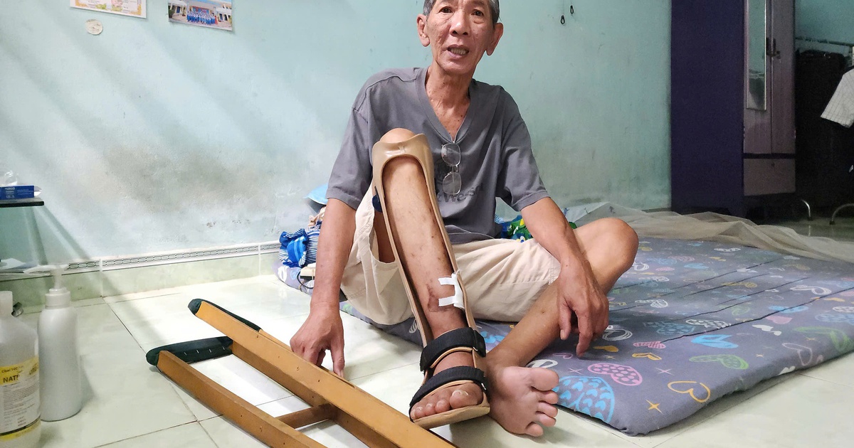 Hỗ trợ gần 140 triệu đồng cho người đàn ông nghèo cầu cứu được cắt bỏ chân
