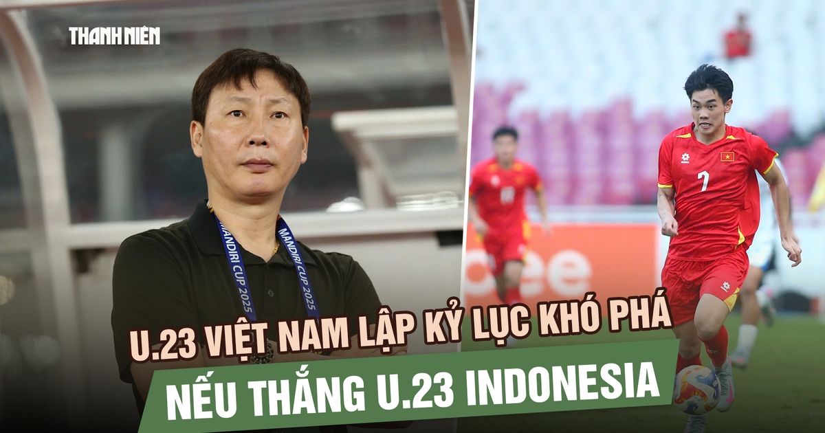 Nếu thắng Indonesia, U.23 Việt Nam lập kỷ lục khó phá vỡ