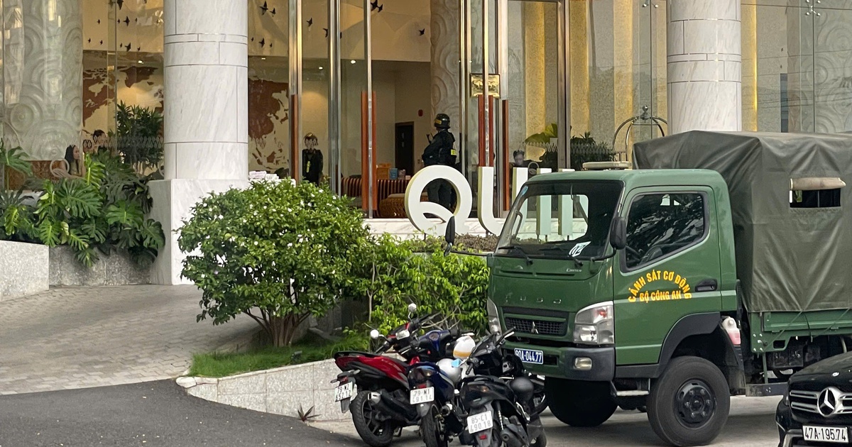 Bộ Công an khám xét khách sạn Quinter Central Nha Trang