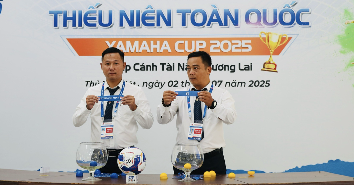 Xuất hiện bảng 'tử thần' tại VCK giải bóng đá thiếu niên toàn quốc 2025