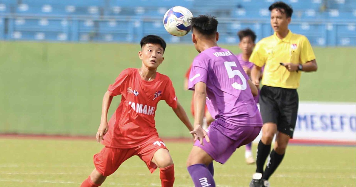 Sôi nổi khai mạc giải bóng đá thiếu niên U.13 toàn quốc Yamaha Cup 2025
