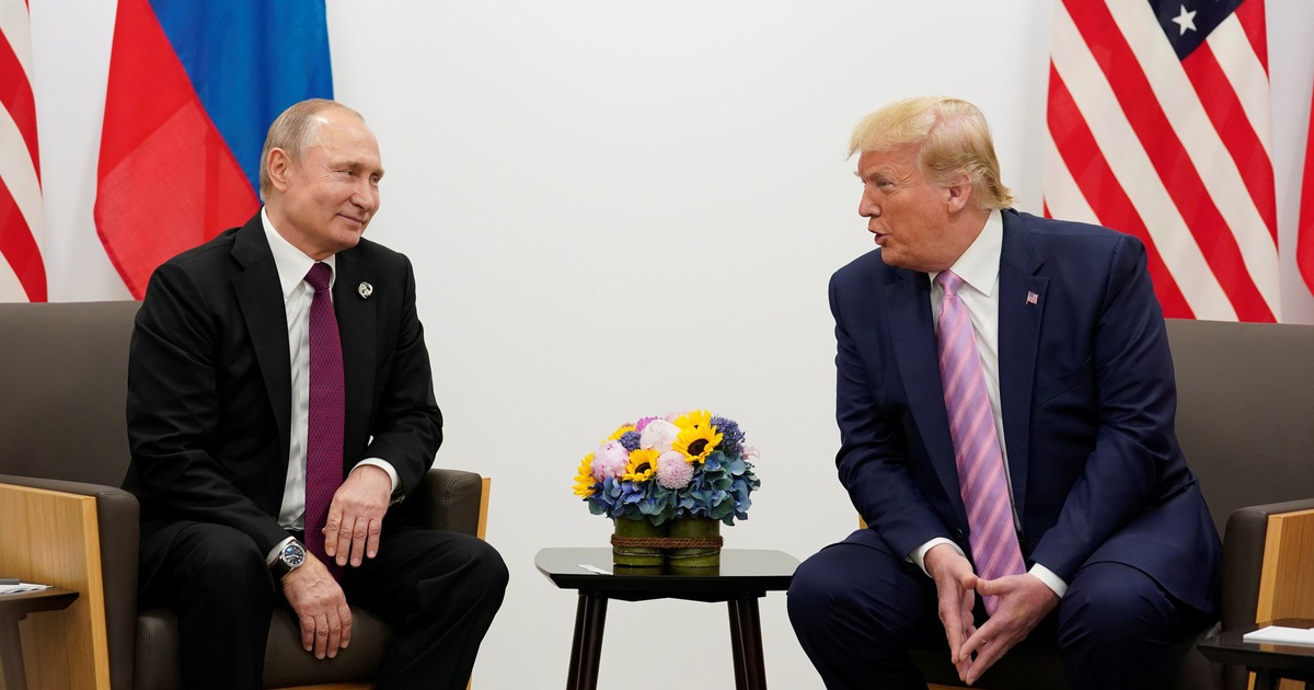 Tổng thống Trump vừa điện đàm với Tổng thống Putin
