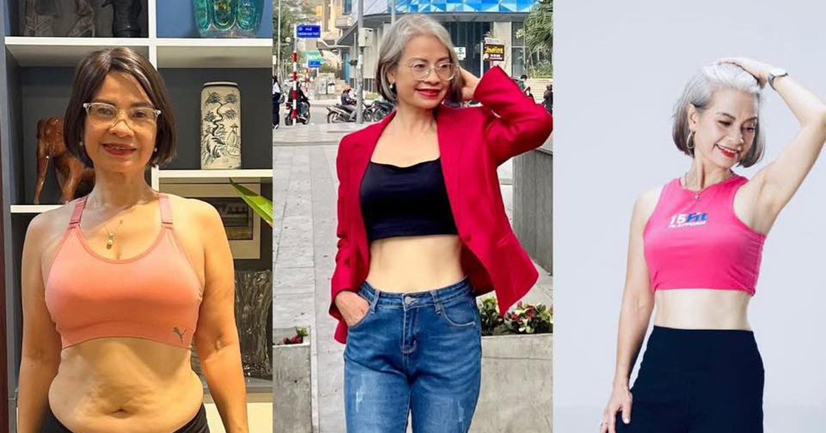 &#039;Chị ngoại&#039; tự tin tỏa s&aacute;ng với m&aacute;i t&oacute;c bạc